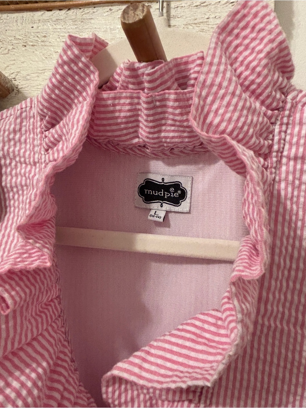 Mud Pie Sailor Seersucker Shift Dress 👗 - Picture 4 of 5